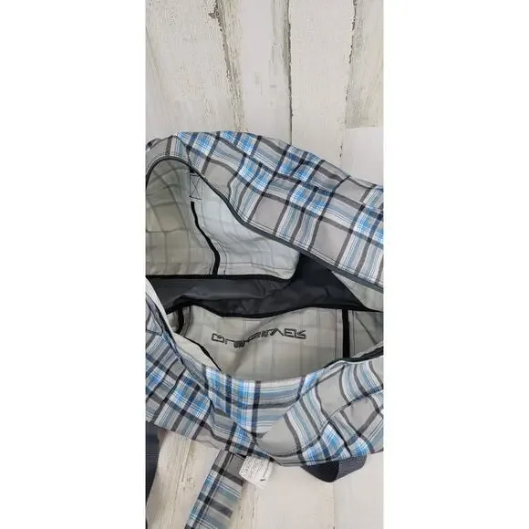Billabong Quicksilver XL Duffle Bag Carry-on Plaid Luggage Weekender 24"